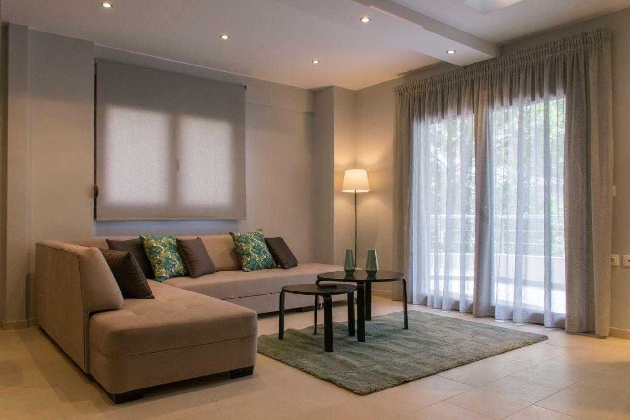 Luxury Sea View Apartment Ajía Triáda Eksteriør bilde