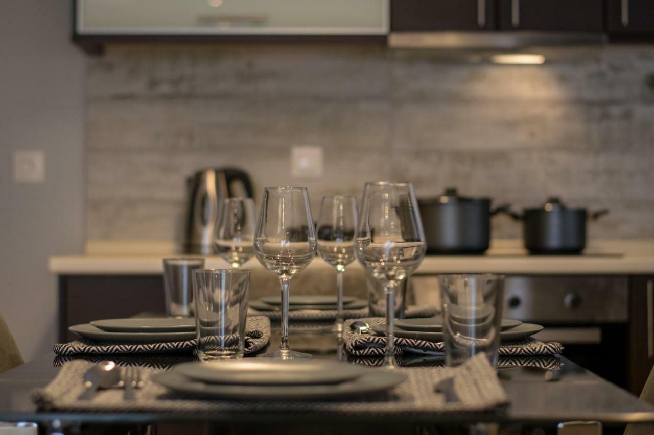 Luxury Sea View Apartment Ajía Triáda Eksteriør bilde