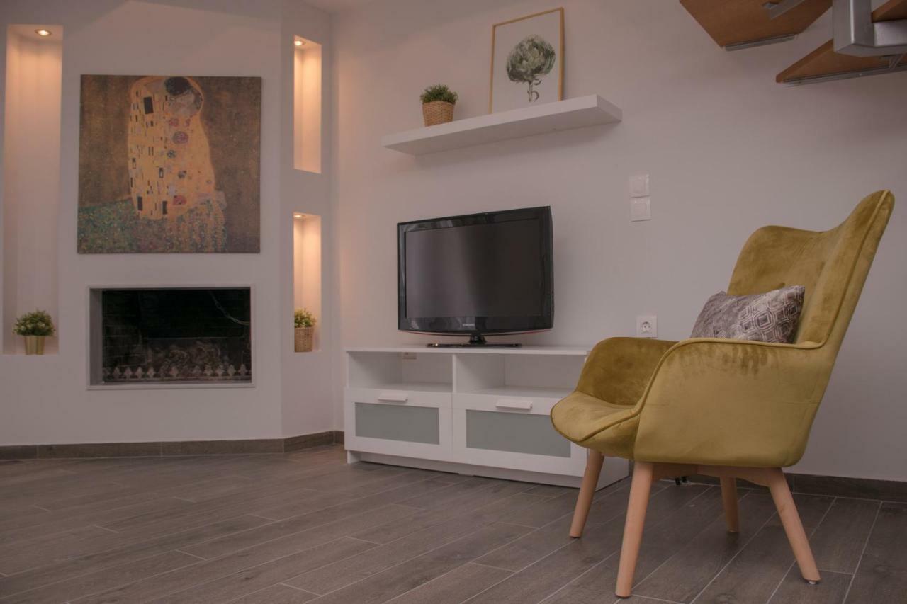 Luxury Sea View Apartment Ajía Triáda Eksteriør bilde